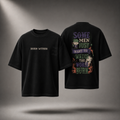 Silent Rage Oversized T-Shirt – Rich Black