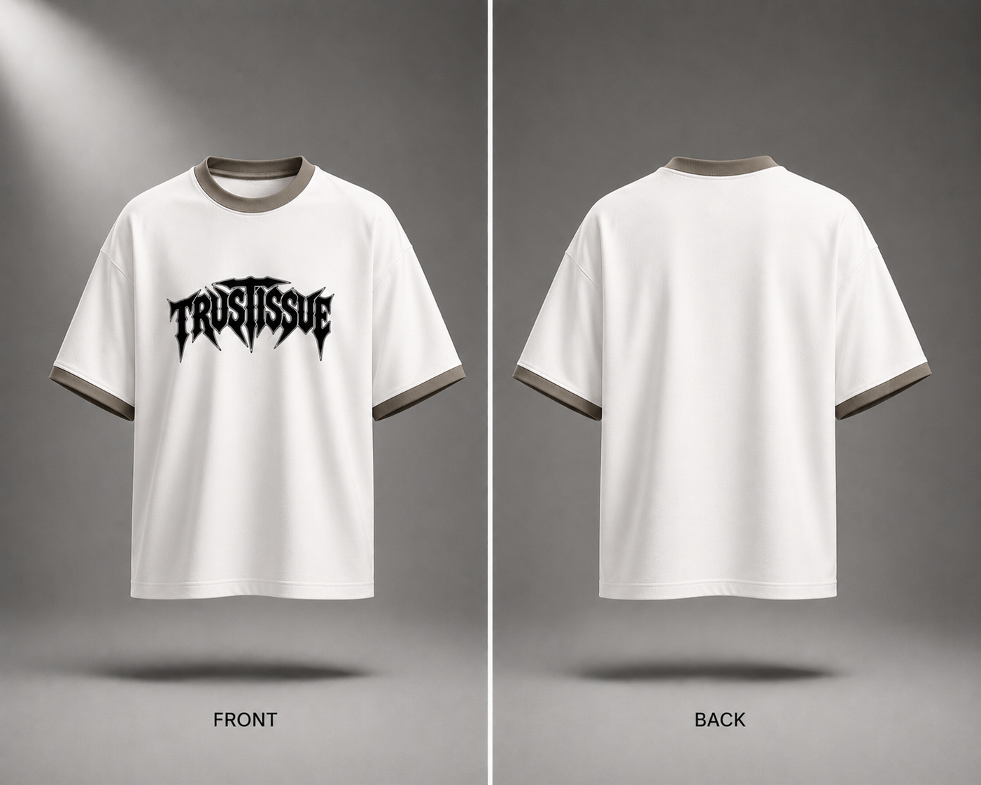 Loyal Instinct Oversized T-Shirt – Taupe Beige