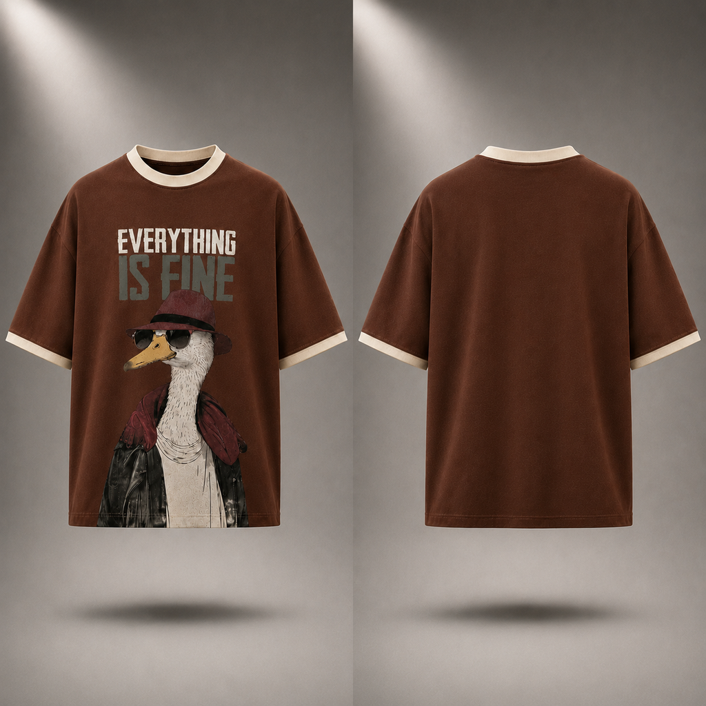 Peace Within Oversized T-Shirt – Espresso