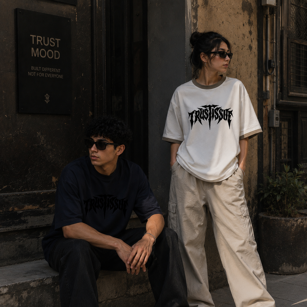 Loyal Instinct Oversized T-Shirt – Deep Navy