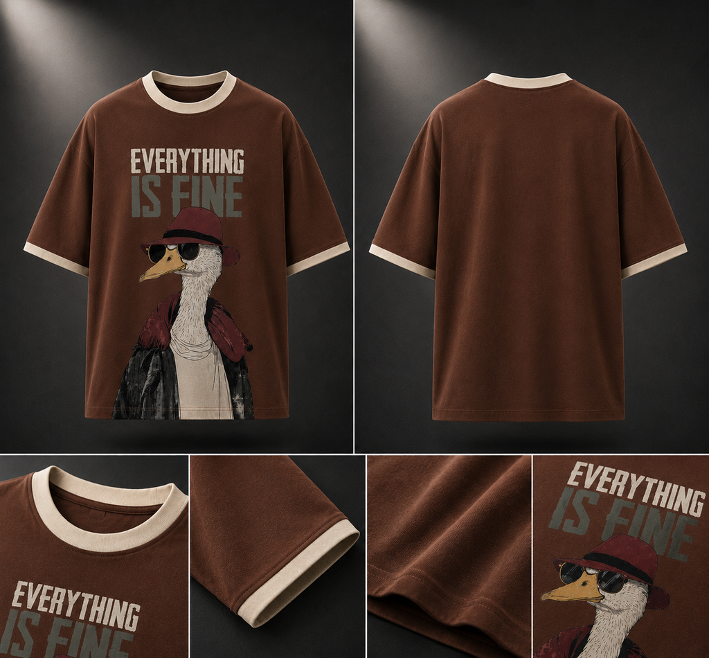Peace Within Oversized T-Shirt – Espresso